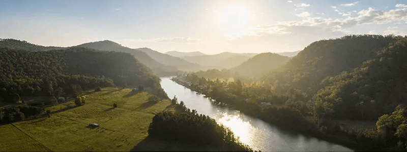 Aerial View of Hawkesbury River